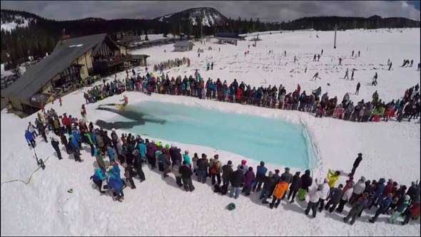 Pond Skim - White Pass Ski Resort